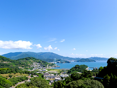 隠れ名所 大平山山腹からの景色